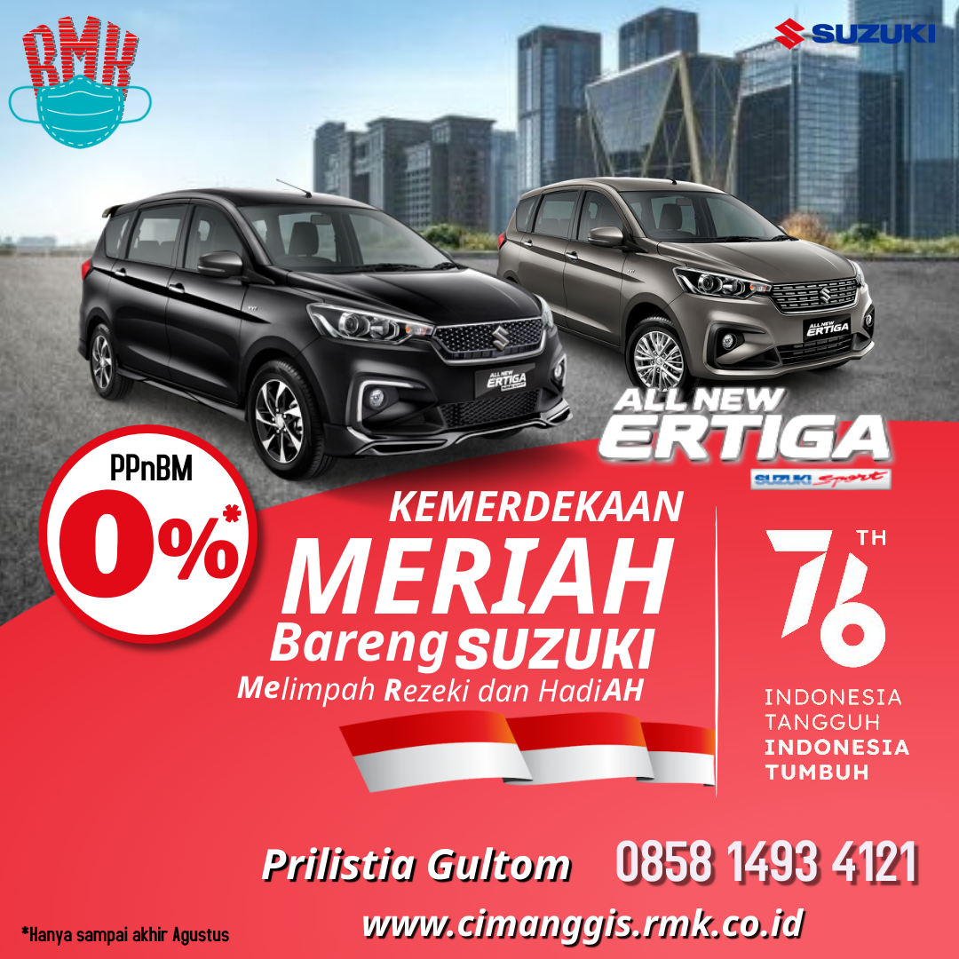 promo suzuki ertiga prilistia