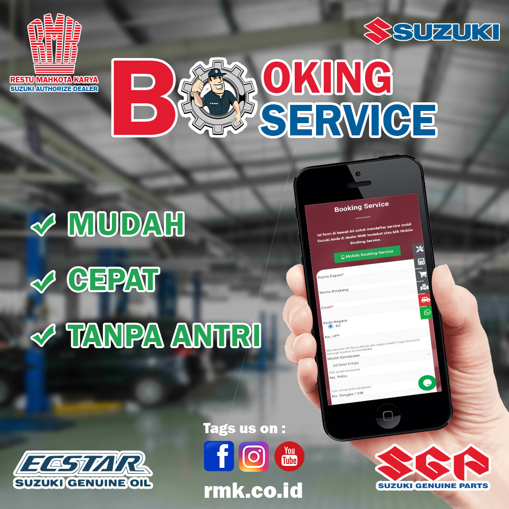 booking service suzuki RMK Depok