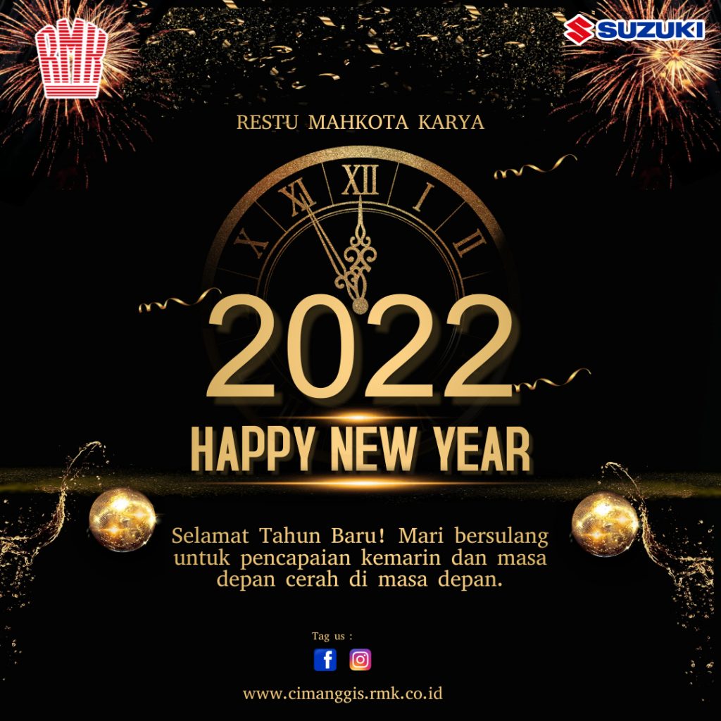 Selamat atahun baru 2022, Suzuki RMK, Restu mahkota Karya Cimanggis Depok