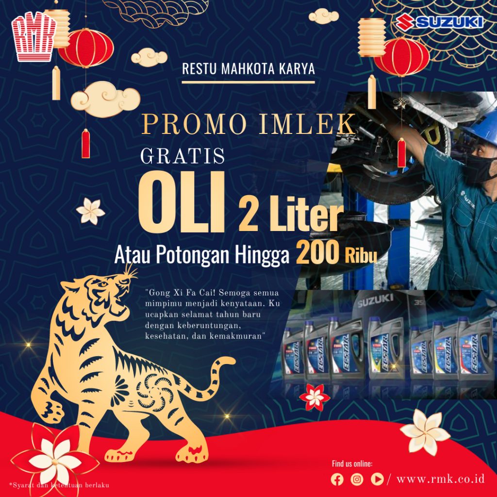Promo Imlek Service Suzuki, Suzuki RMK Cimanggis