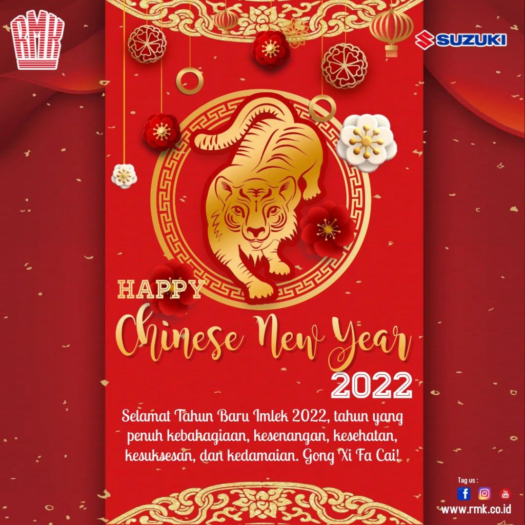 Selamat Tahun Baru IMLEK Suzuki RMK Cimanggis