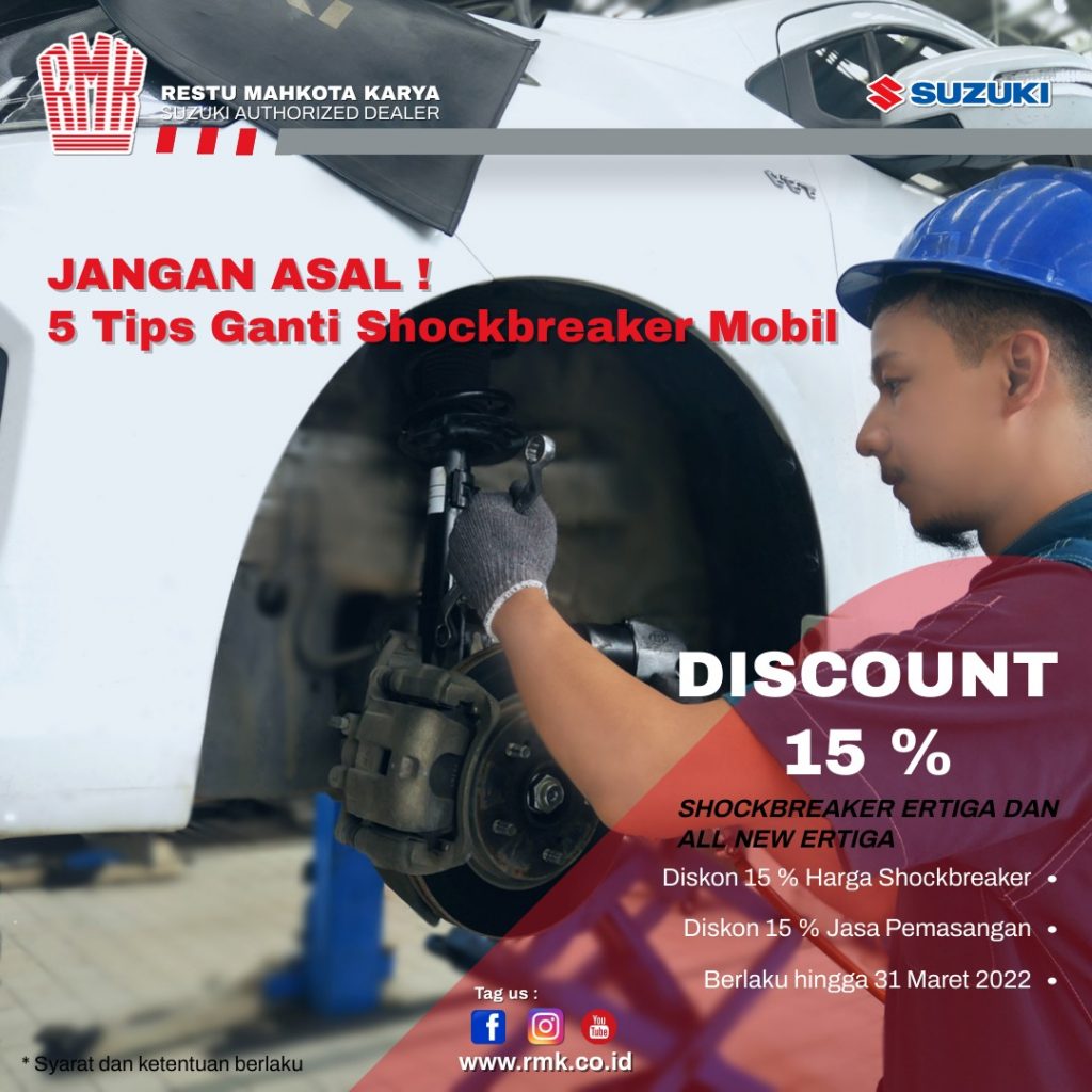 Ganti Shockbreaker Mobil, RMK Cimanggis