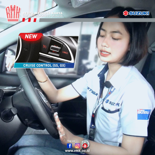 fitur cruise control All New Ertiga Hybrid, Suzuki RMK Cimanggis