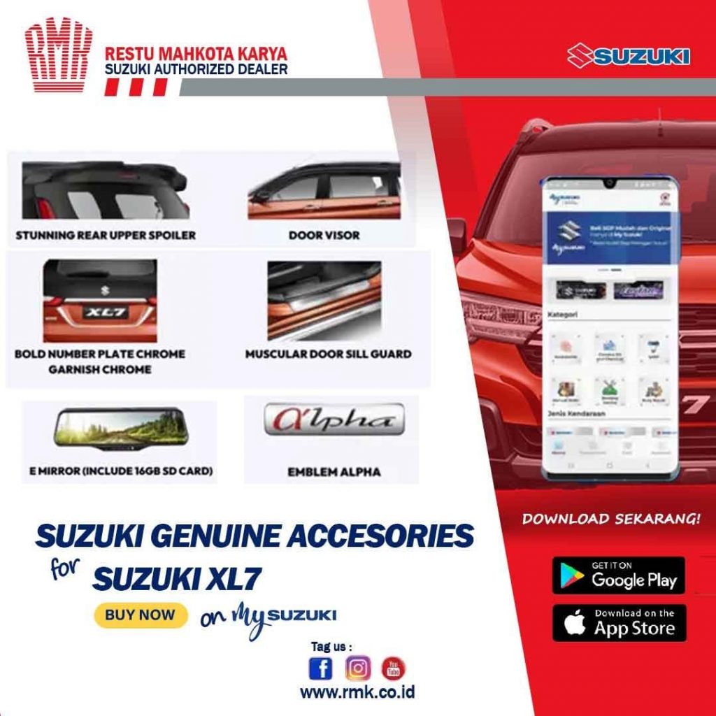 Beli Suzuki Genuine Accessories di My Suzuki RMK Jakarta