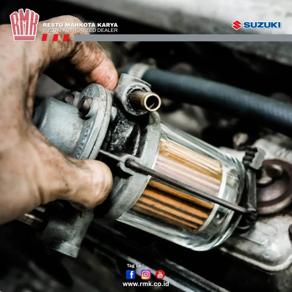 Mengganti Filter Bahan Bakar, Suzuki RMK Cimanggis